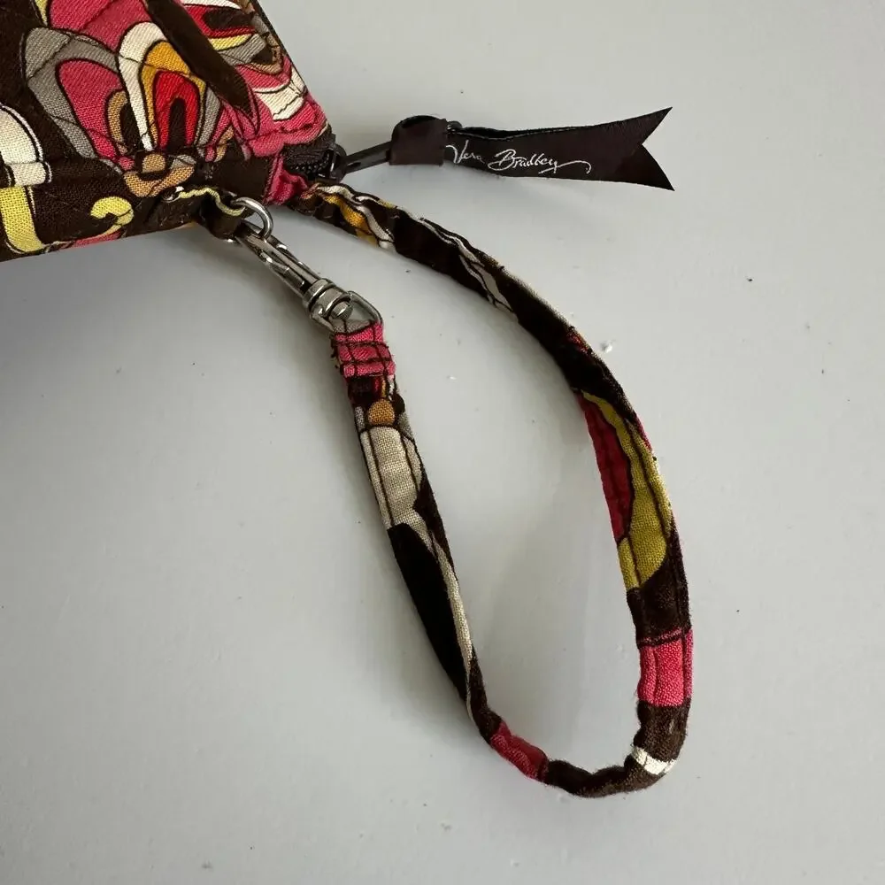 Vera Bradley Puccini All In One Wristlet Wallet Compact Carryall ID Cards Cash - Picture 3 of 6